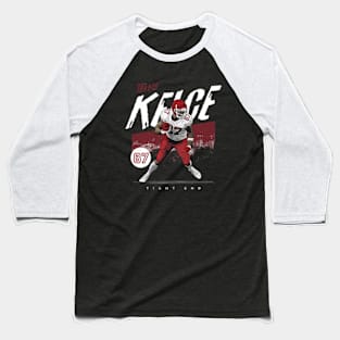 Travis Kelce Kansas City Grunge Baseball T-Shirt